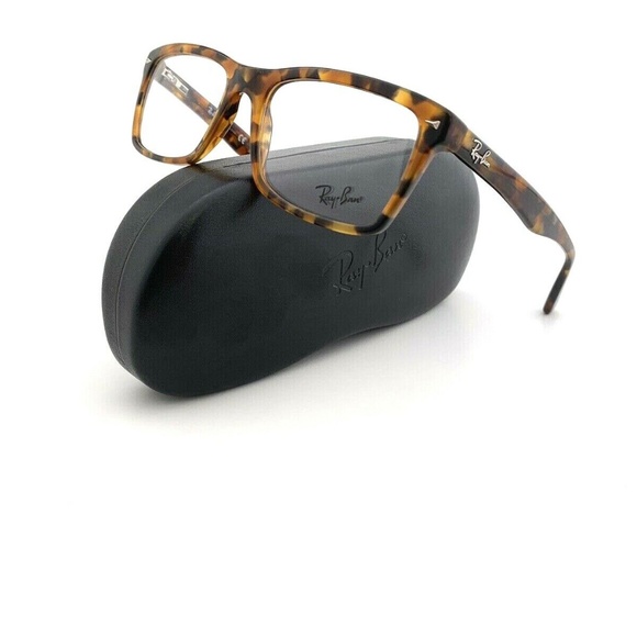 New Ray-Ban Frames Tortoise Unisex Glasses RB5287 5712 54 18 145 Acetate Frames - Picture 1 of 9